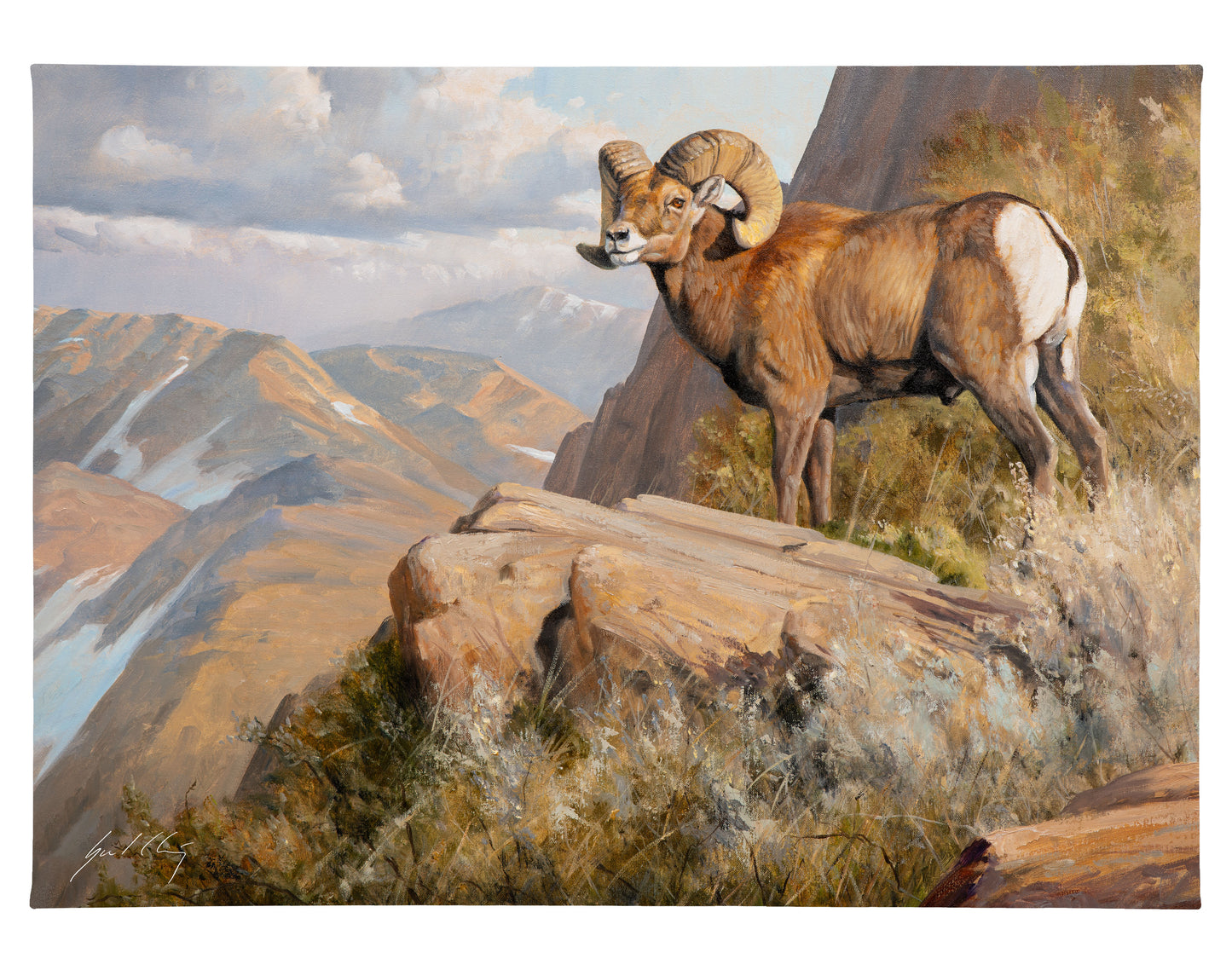 In High Places - 13" x 18" Gallery Wrapped Canvas