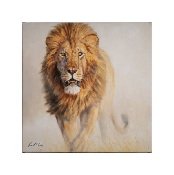 Joining the Hunt - 14" x 14" Gallery Wrapped Canvas