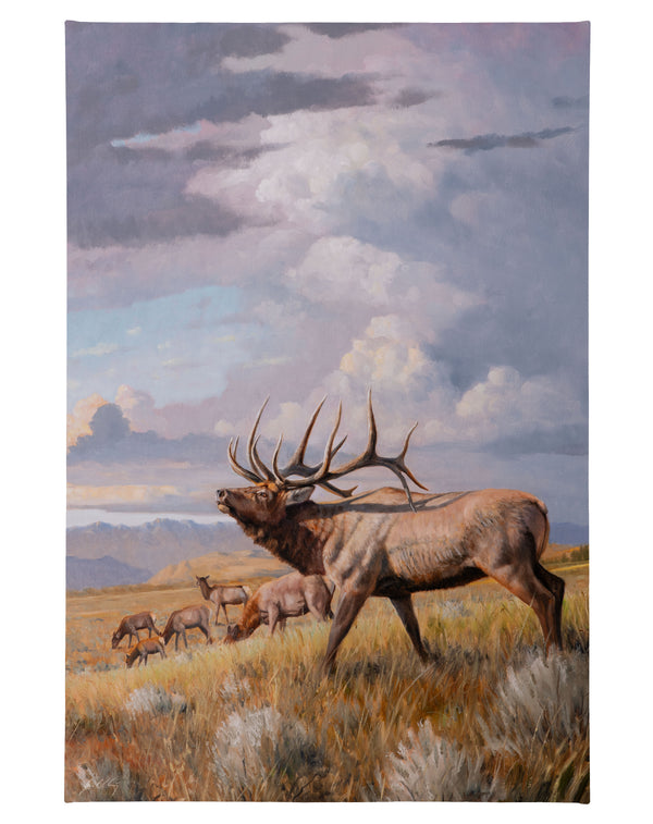 Western Vista - 36" x 24" Gallery Wrapped Canvas