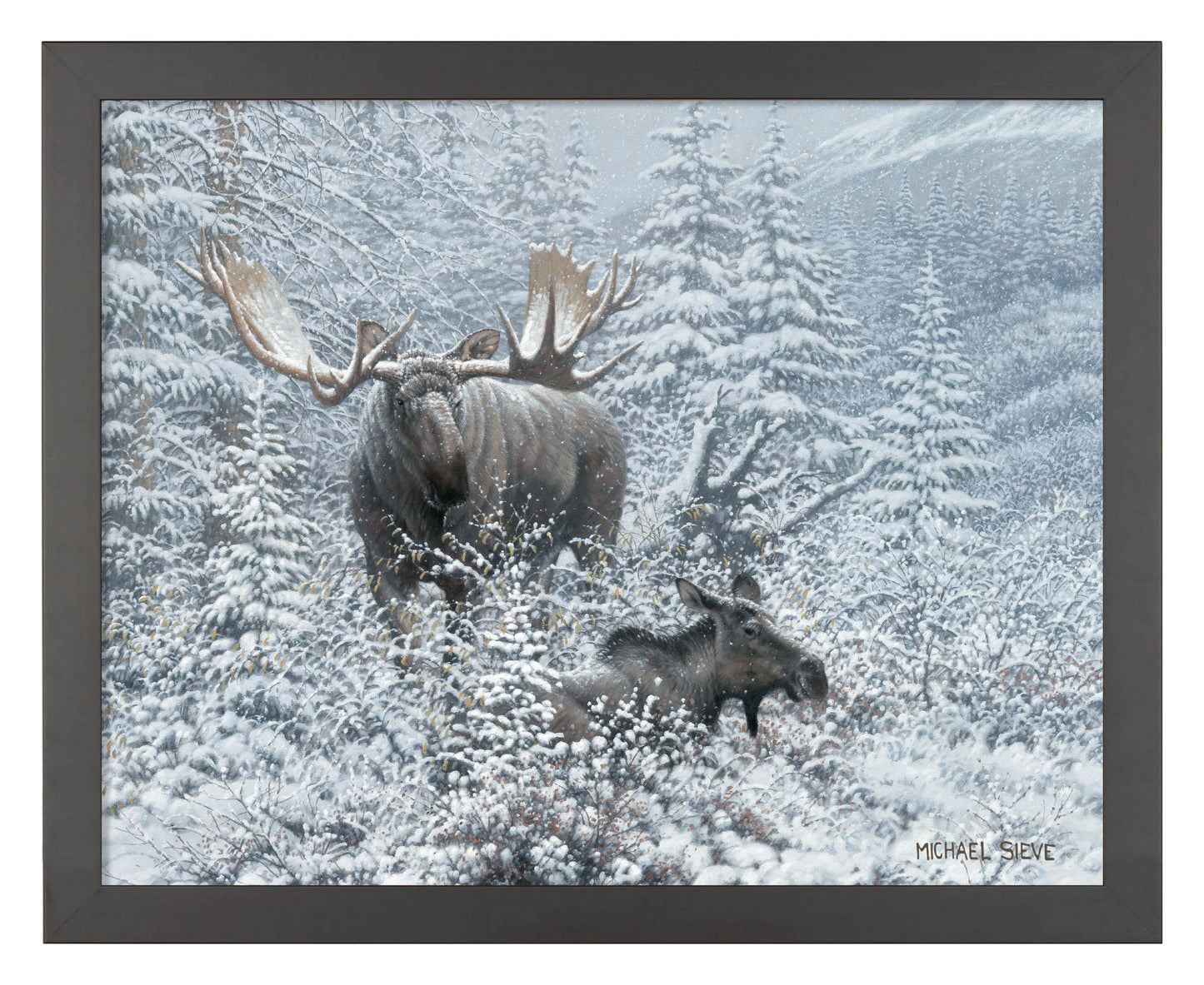 Patient Suitor - Moose - Art Prints