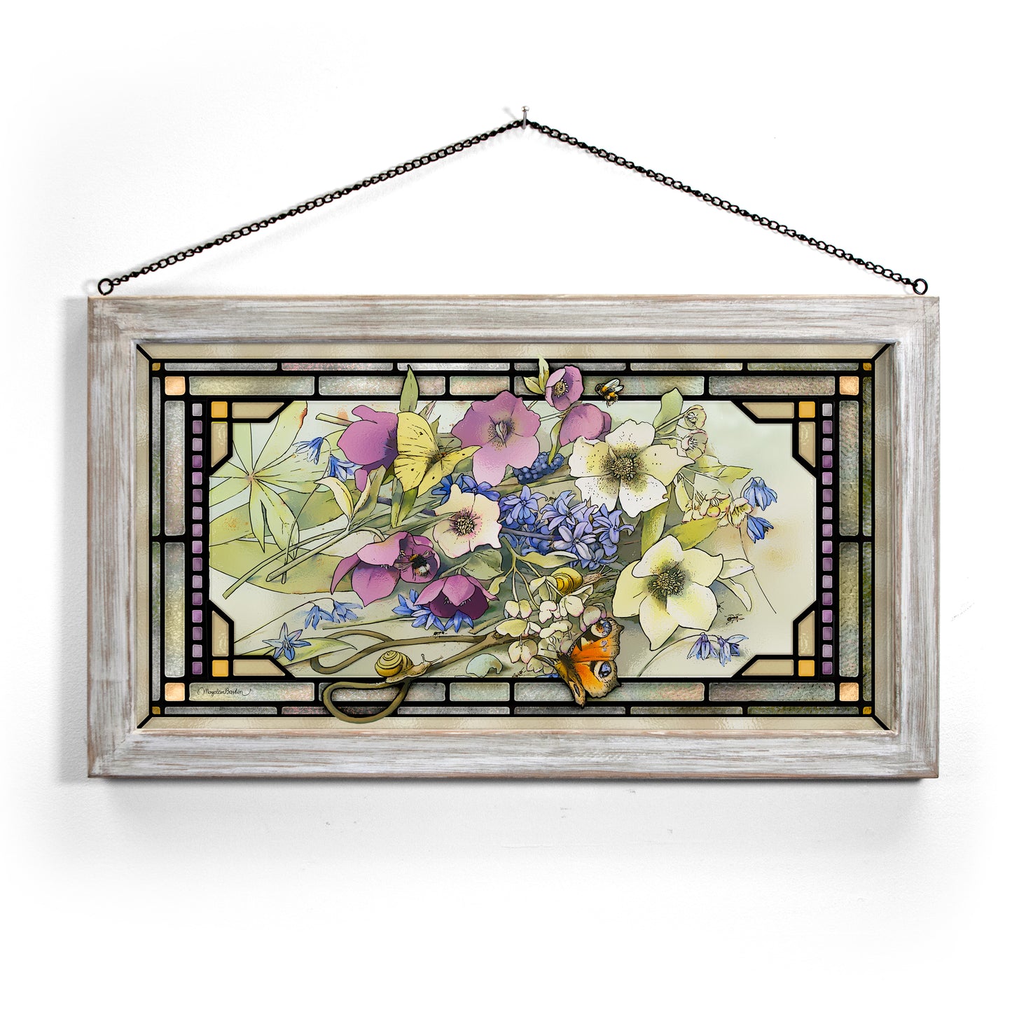 Gardener's Delight - Stained Glass Art