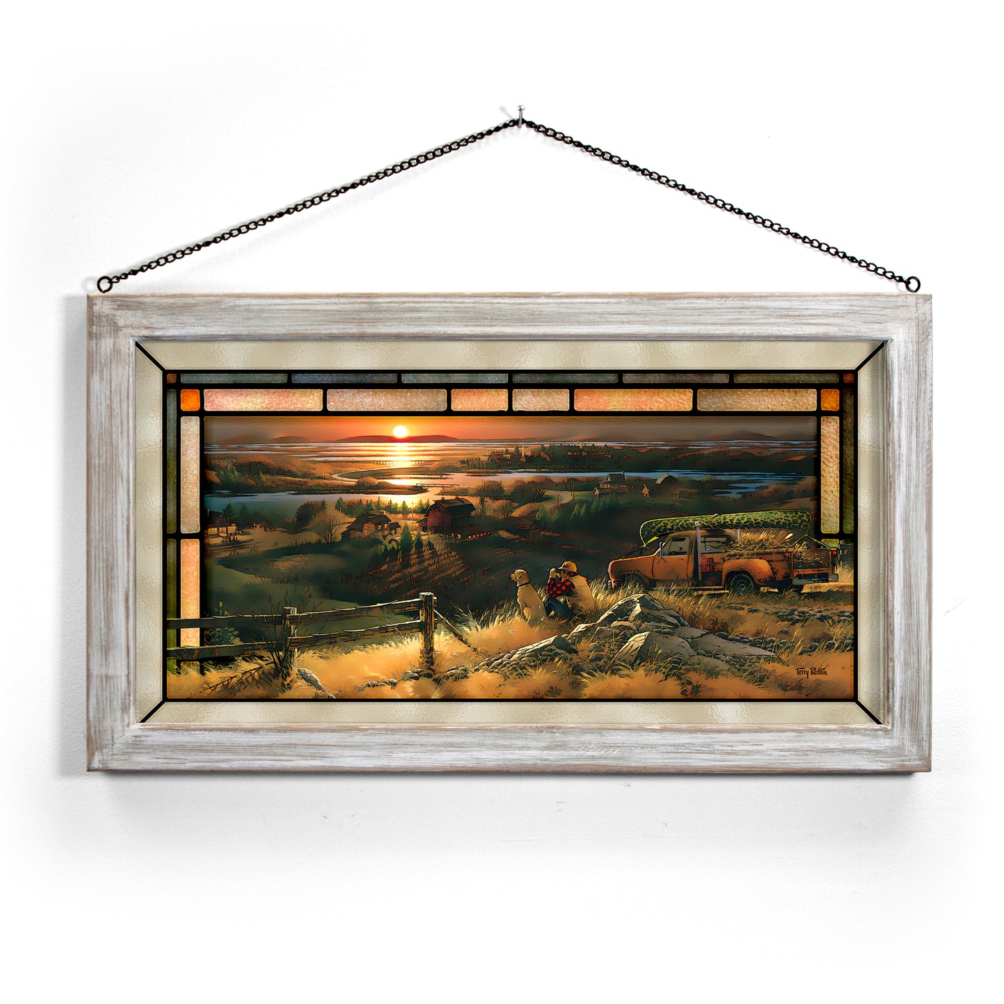 Best Friends - Stained Glass Art