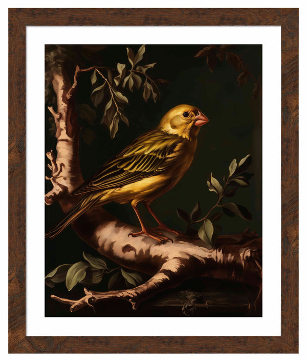 Radiant Melody - Yellow Warbler in Verdant Haven - Art Prints
