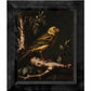 Radiant Melody - Yellow Warbler in Verdant Haven - Limited Edition Canvas
