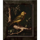 Radiant Melody - Yellow Warbler in Verdant Haven - Limited Edition Canvas