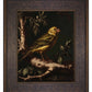 Radiant Melody - Yellow Warbler in Verdant Haven - Limited Edition Canvas