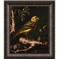Radiant Melody - Yellow Warbler in Verdant Haven - Limited Edition Canvas