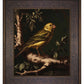 Radiant Melody - Yellow Warbler in Verdant Haven - Limited Edition Canvas