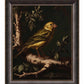 Radiant Melody - Yellow Warbler in Verdant Haven - Limited Edition Canvas