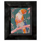 Prismatic Perch - Sun Conure in Dreamy Grove - Limited Edition Canvas
