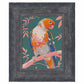 Prismatic Perch - Sun Conure in Dreamy Grove - Limited Edition Canvas