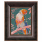 Prismatic Perch - Sun Conure in Dreamy Grove - Limited Edition Canvas