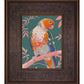 Prismatic Perch - Sun Conure in Dreamy Grove - Limited Edition Canvas
