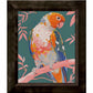 Prismatic Perch - Sun Conure in Dreamy Grove - Limited Edition Canvas