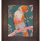 Prismatic Perch - Sun Conure in Dreamy Grove - Limited Edition Canvas
