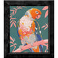 Prismatic Perch - Sun Conure in Dreamy Grove - Limited Edition Canvas