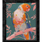 Prismatic Perch - Sun Conure in Dreamy Grove - Limited Edition Canvas