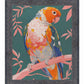 Prismatic Perch - Sun Conure in Dreamy Grove - Limited Edition Canvas