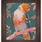 Prismatic Perch - Sun Conure in Dreamy Grove - Limited Edition Canvas