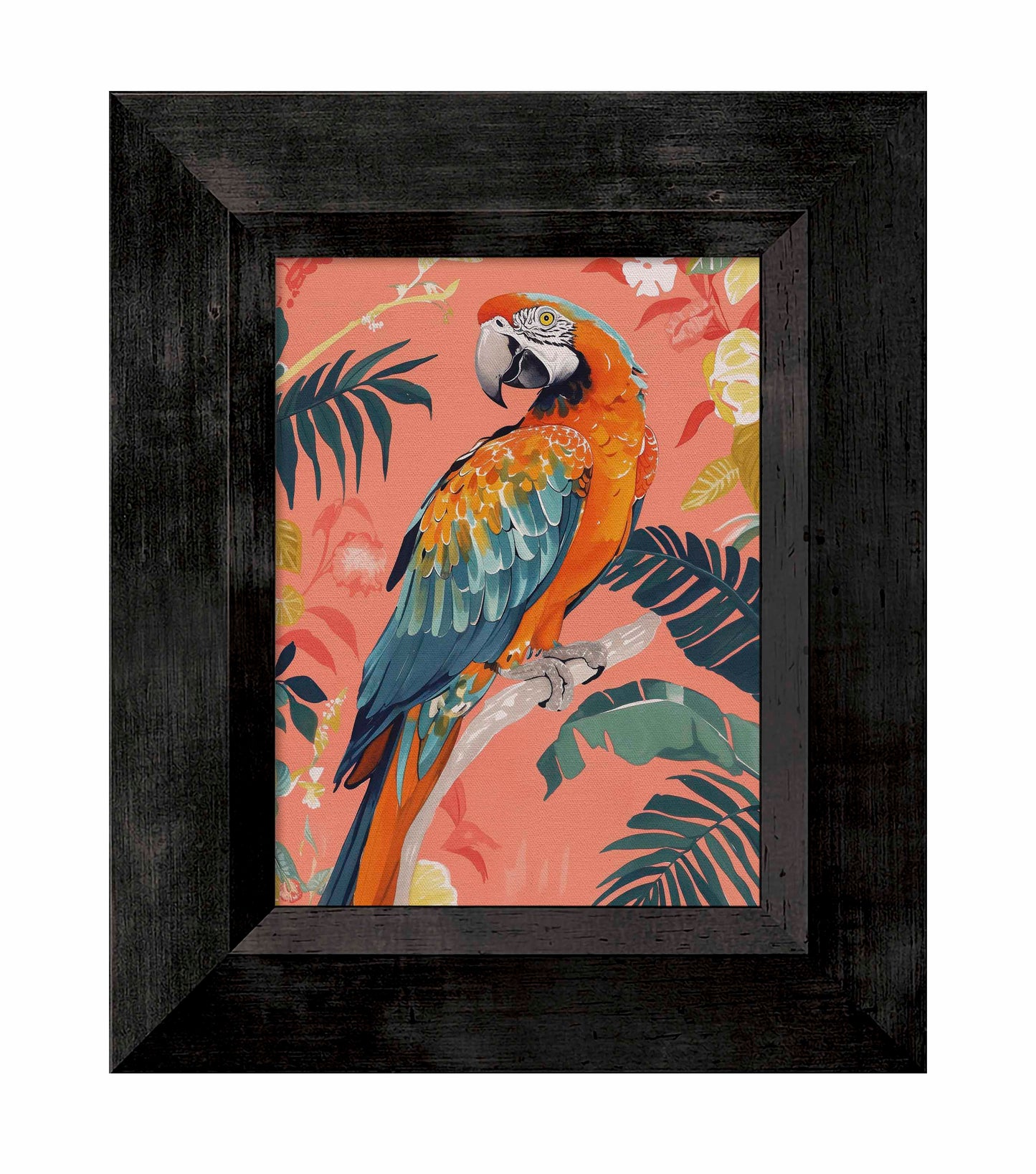 Vibrant Echoes - Macaw - Limited Edition Canvas
