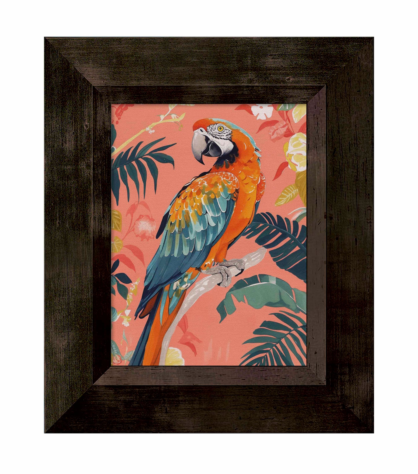 Vibrant Echoes - Macaw - Limited Edition Canvas