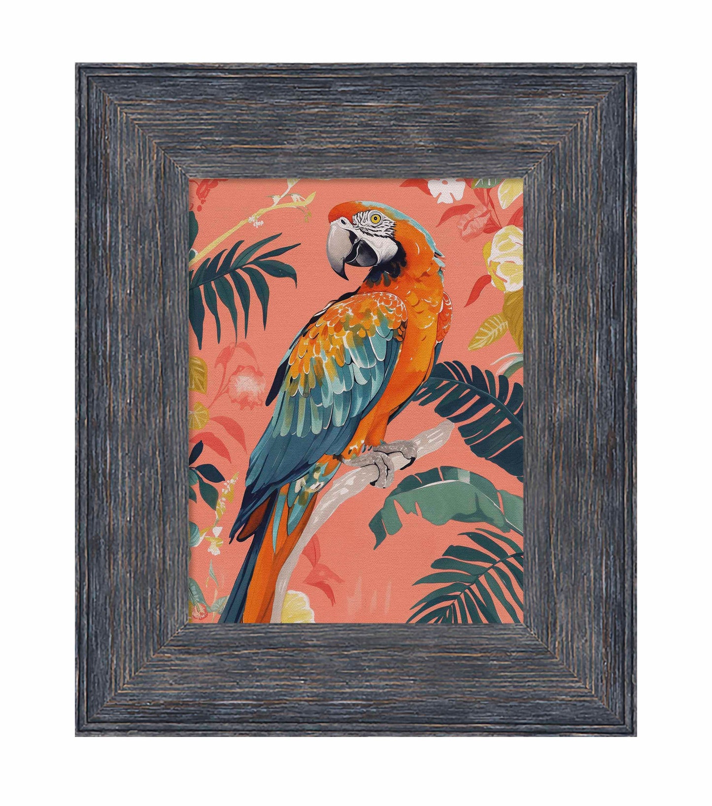 Vibrant Echoes - Macaw - Limited Edition Canvas
