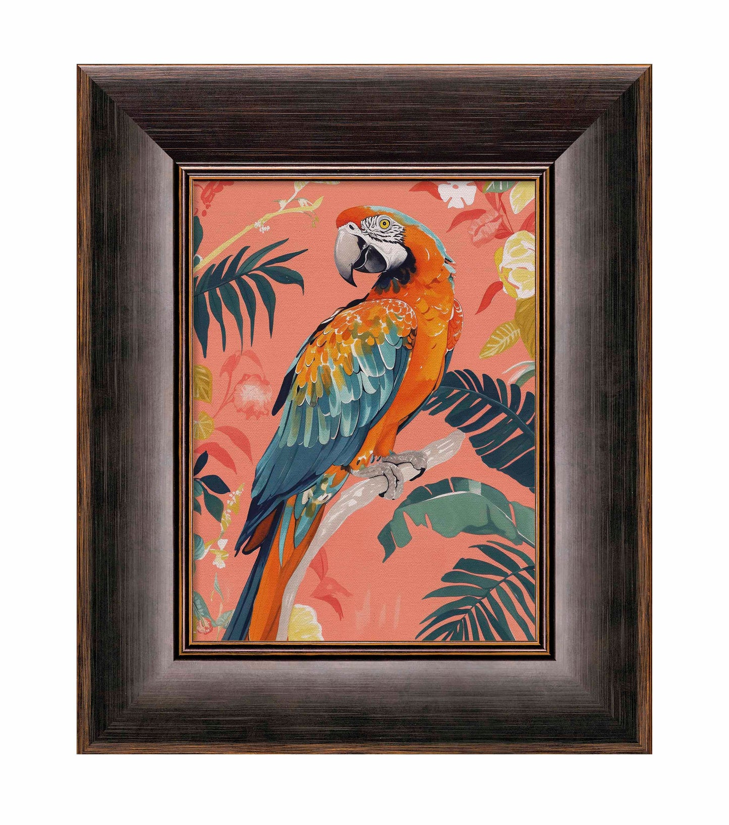 Vibrant Echoes - Macaw - Limited Edition Canvas