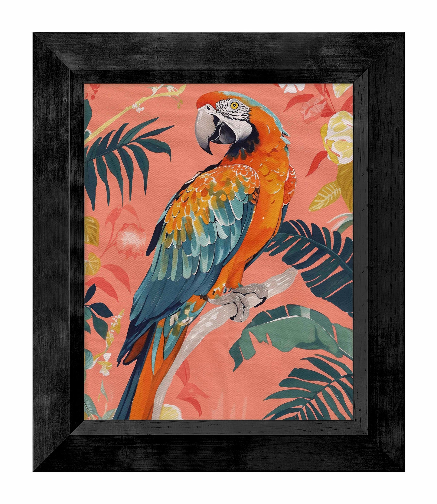 Vibrant Echoes - Macaw - Limited Edition Canvas