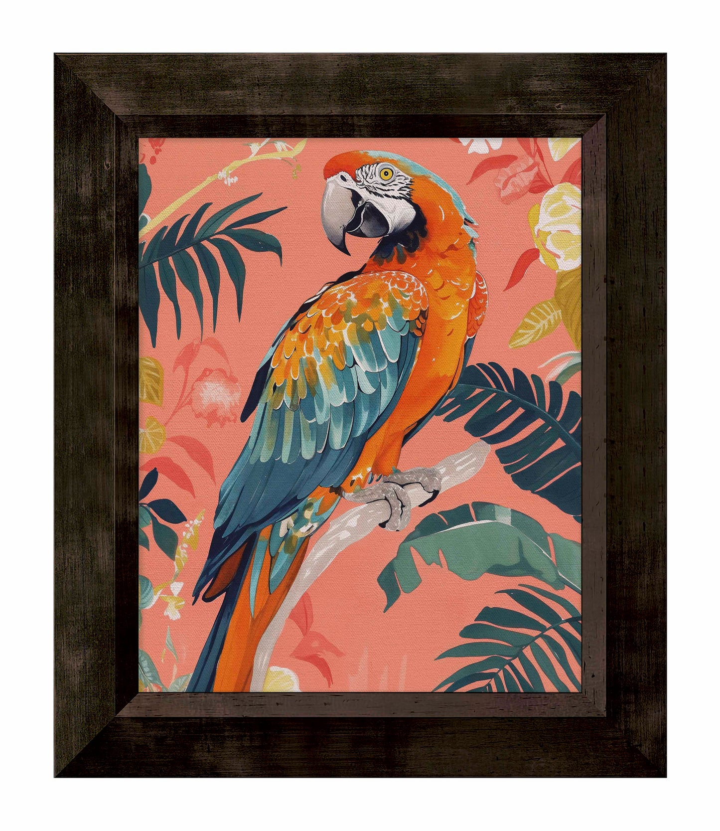 Vibrant Echoes - Macaw - Limited Edition Canvas