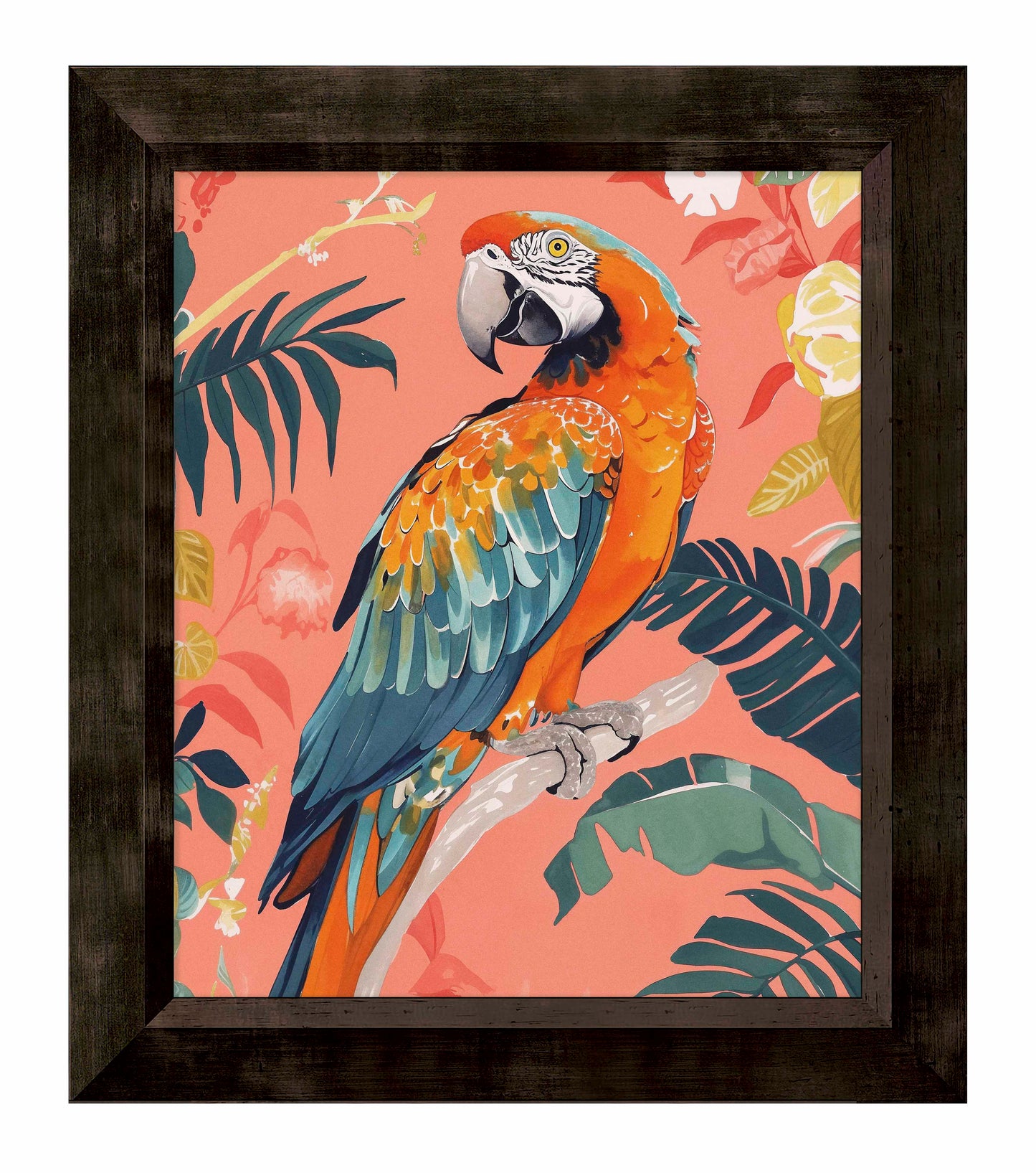 Vibrant Echoes - Macaw - Limited Edition Canvas