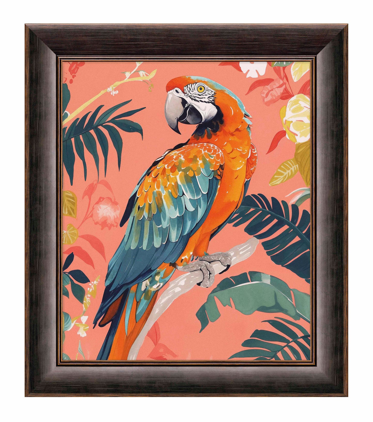 Vibrant Echoes - Macaw - Limited Edition Canvas