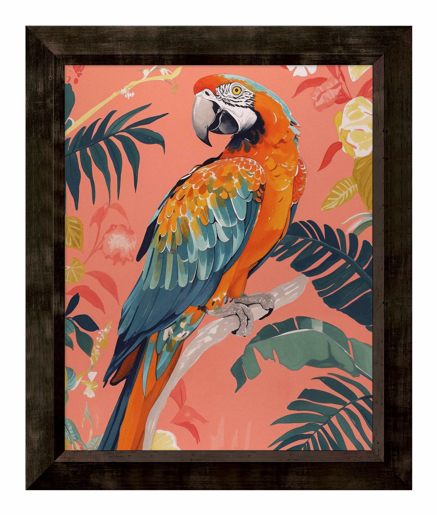 Vibrant Echoes - Macaw - Limited Edition Canvas