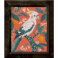 Lemon Grove Serenade - Cockatoo Amidst Citrus Blooms - Limited Edition Canvas