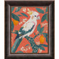 Lemon Grove Serenade - Cockatoo Amidst Citrus Blooms - Limited Edition Canvas