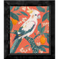 Lemon Grove Serenade - Cockatoo Amidst Citrus Blooms - Limited Edition Canvas