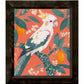 Lemon Grove Serenade - Cockatoo Amidst Citrus Blooms - Limited Edition Canvas
