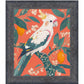 Lemon Grove Serenade - Cockatoo Amidst Citrus Blooms - Limited Edition Canvas