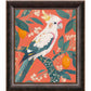 Lemon Grove Serenade - Cockatoo Amidst Citrus Blooms - Limited Edition Canvas