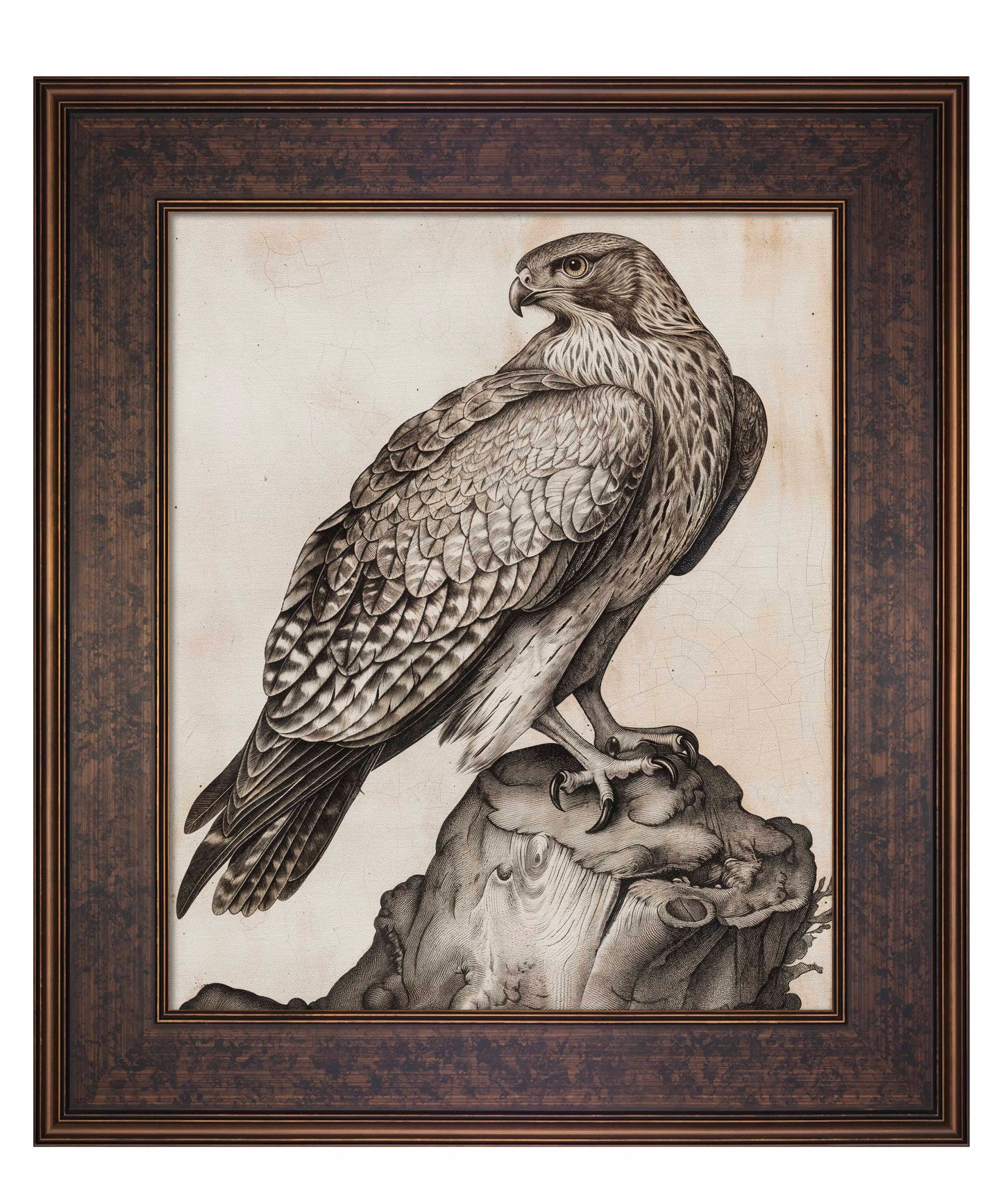Majestic Sentinel - Hawk - Limited Edition Canvas
