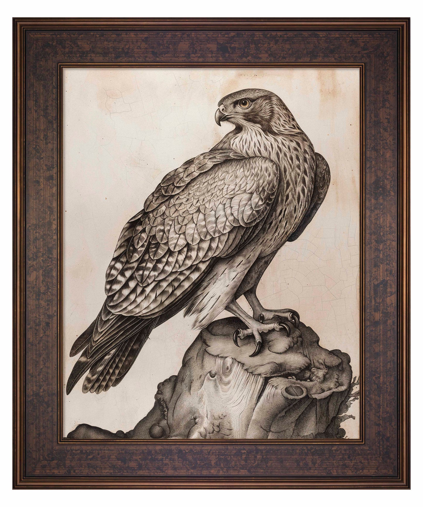 Majestic Sentinel - Hawk - Limited Edition Canvas