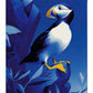 Arctic Sentinel - Puffin on Rocky Cliff - Gallery Wrapped Canvas