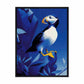 Arctic Sentinel - Puffin on Rocky Cliff - Gallery Wrapped Canvas