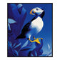Arctic Sentinel - Puffin on Rocky Cliff - Gallery Wrapped Canvas