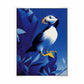 Arctic Sentinel - Puffin on Rocky Cliff - Gallery Wrapped Canvas