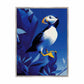 Arctic Sentinel - Puffin on Rocky Cliff - Gallery Wrapped Canvas