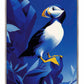 Arctic Sentinel - Puffin on Rocky Cliff - Gallery Wrapped Canvas