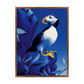 Arctic Sentinel - Puffin on Rocky Cliff - Gallery Wrapped Canvas