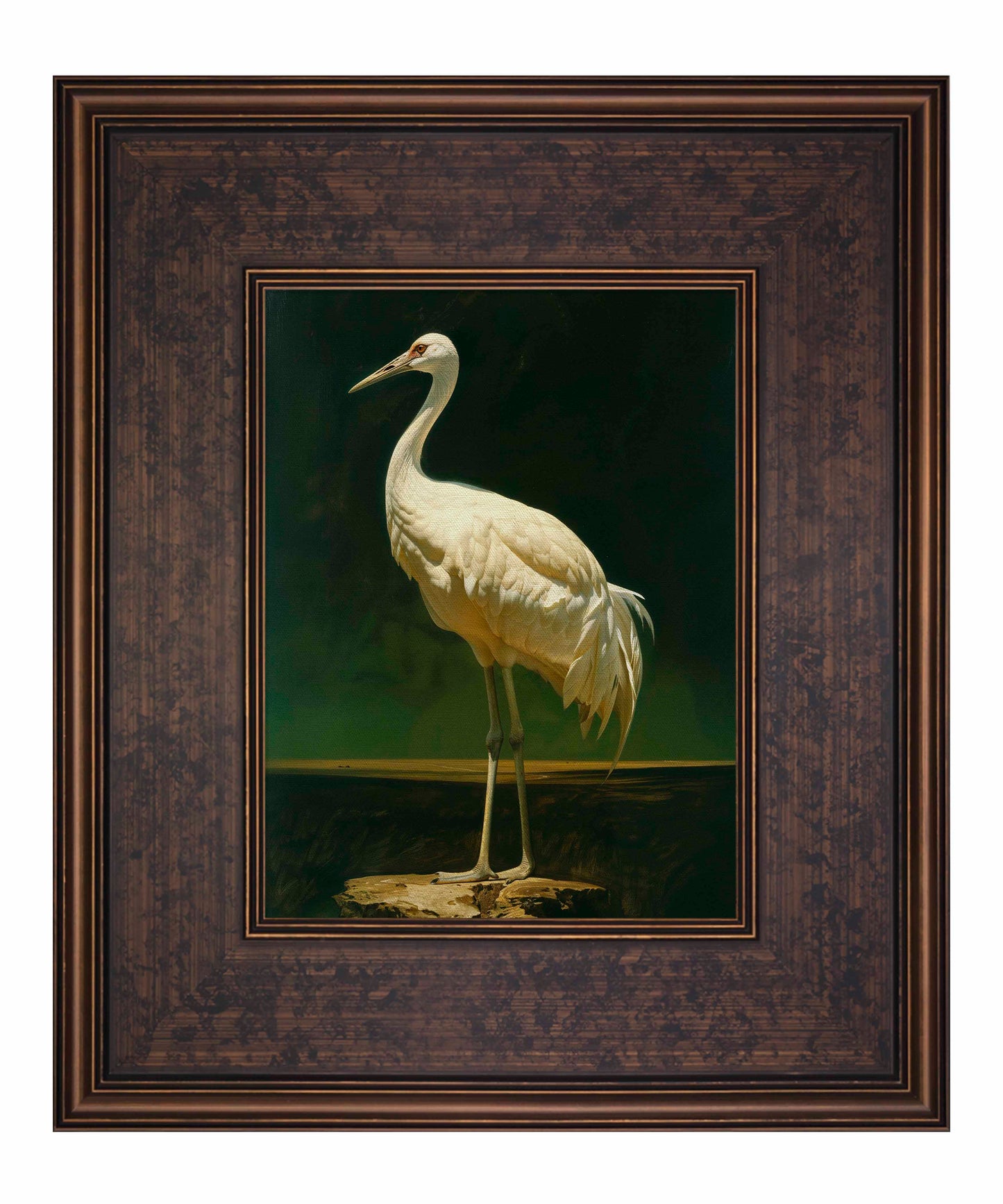 Noble Grace - Crane - Limited Edition Canvas