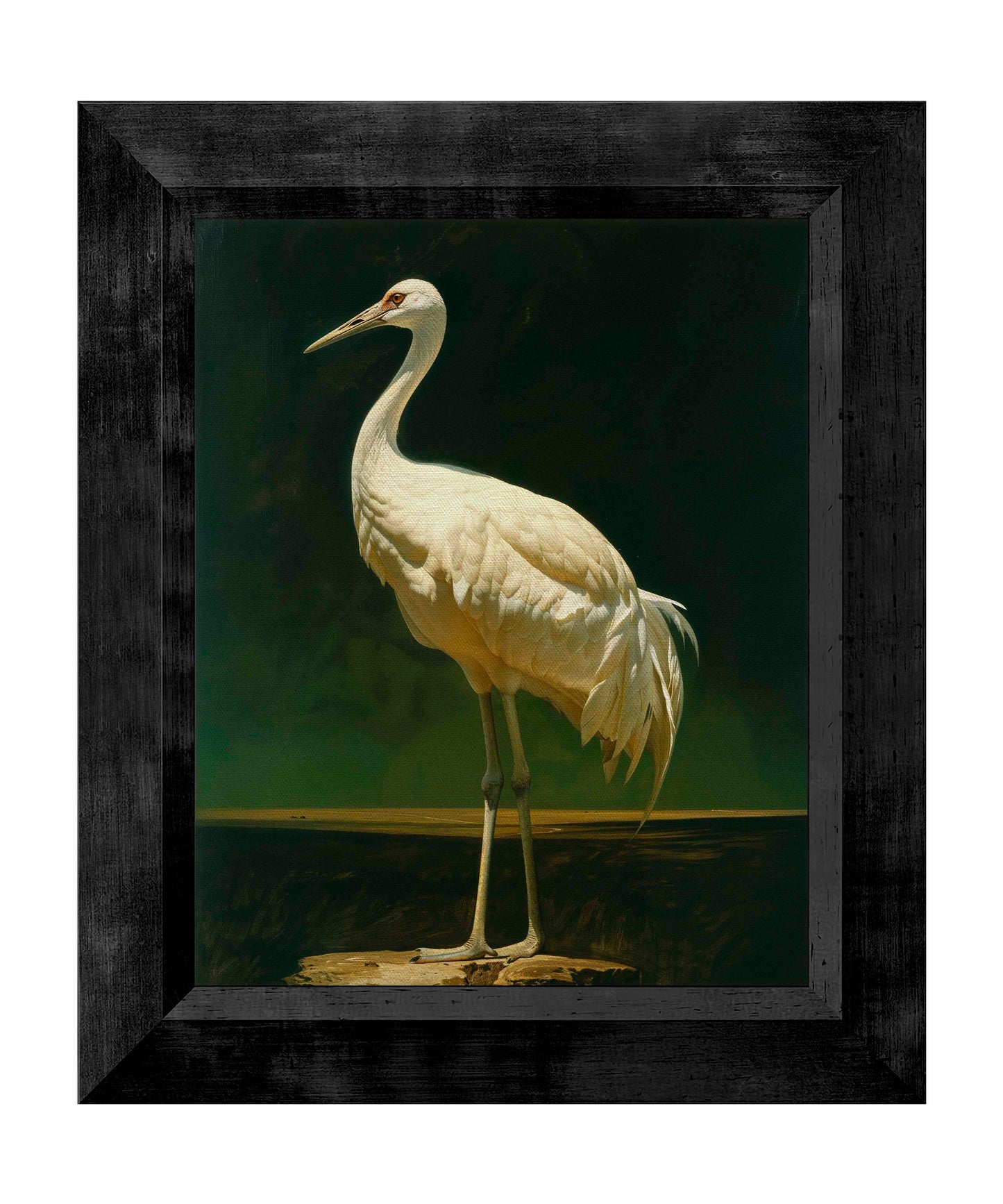 Noble Grace - Crane - Limited Edition Canvas