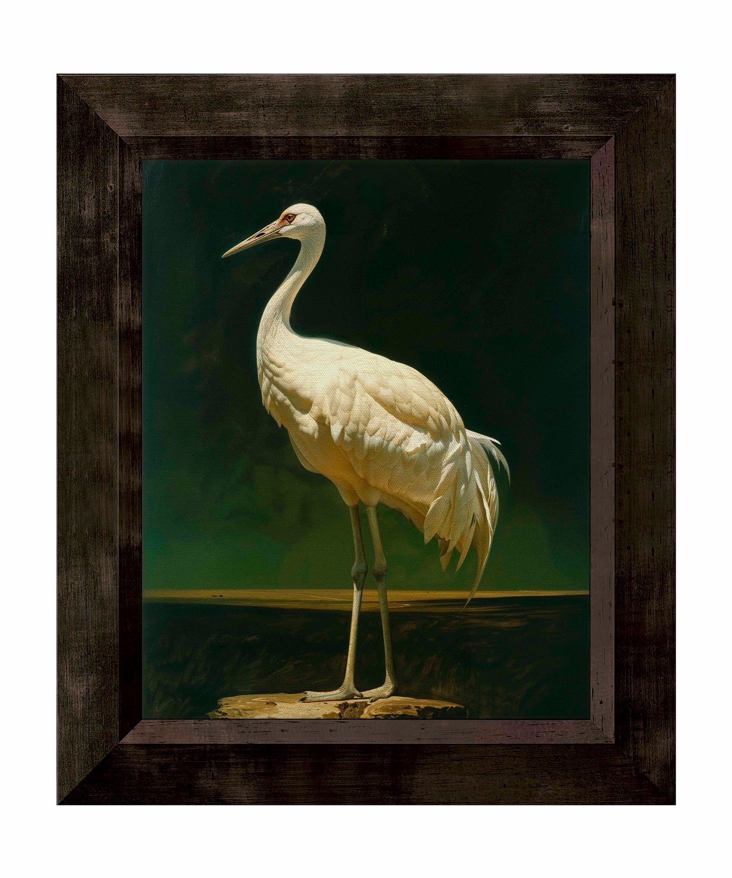 Noble Grace - Crane - Limited Edition Canvas